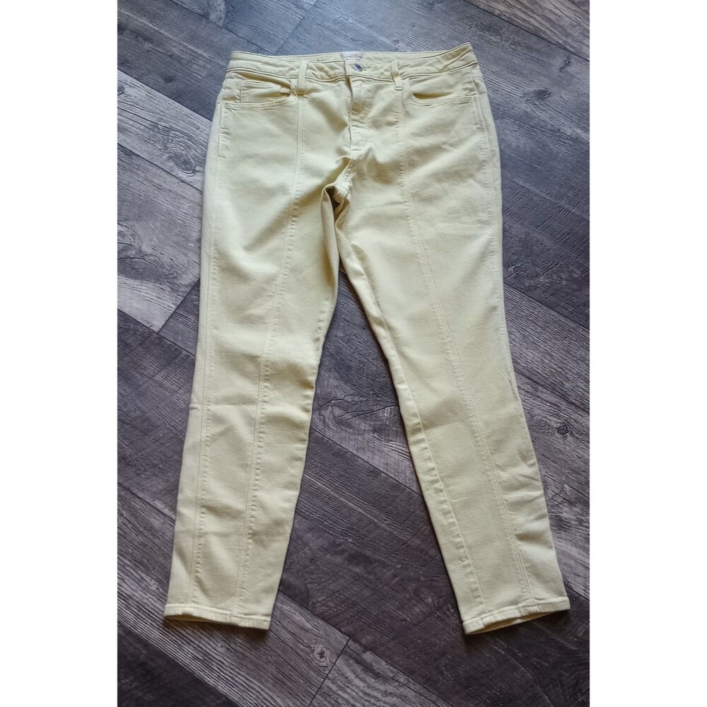 Universal Thread Women's 12/31A Yellow High Rise Skinny Jeans